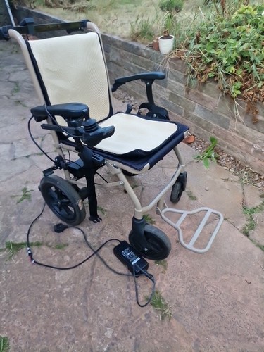 Electric folding wheelchair - folding,